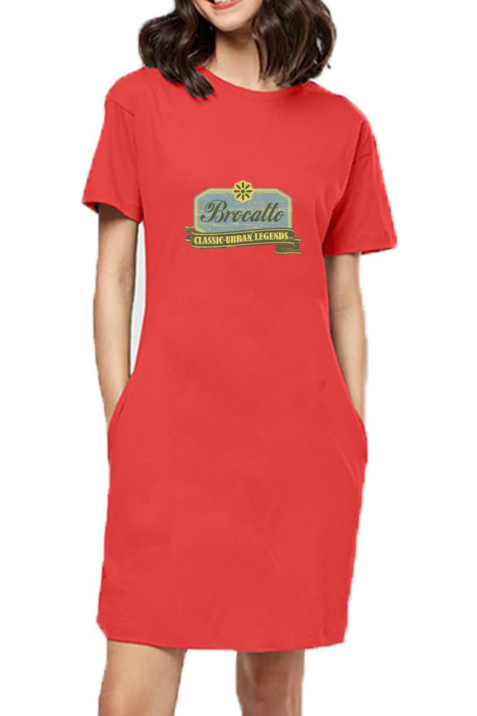 Women's T-Shirt Dress Brocatto