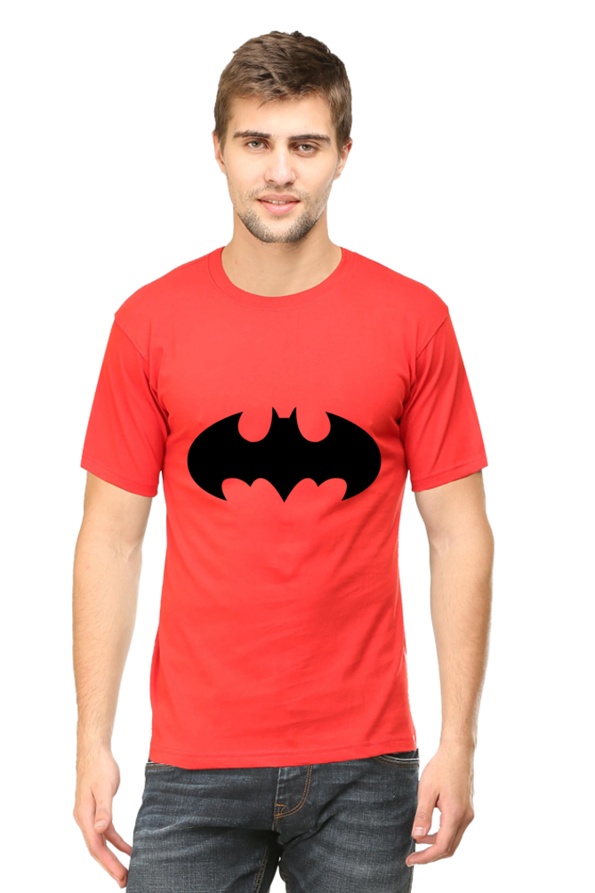 Unisex Round Neck Half Sleeve Superheroes Batman 1 T Shirt