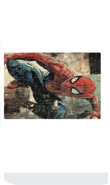 Superheroes Spiderman Jigsaw Puzzle | A4 Size | 120 pcs