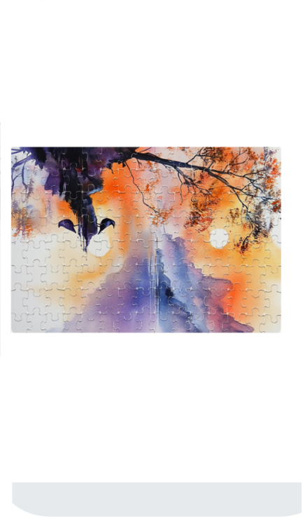 Nature Lake Jigsaw Puzzle | A4 Size | 120 pcs