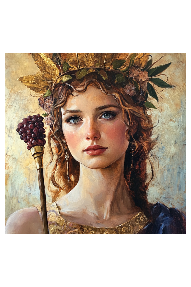 Mythology Athena Oil Painting on Canvas with Frame | Home Decor and Wall Art