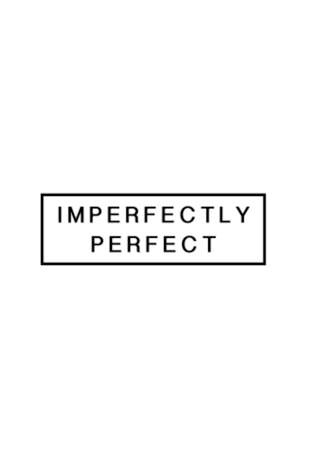 Unisex Round Neck Half Sleeve Quotes Imperfect T Shirt