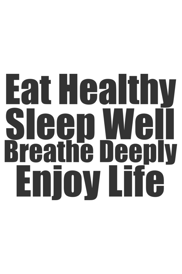 Unisex Round Neck Half Sleeve Quotes Eat Healthy T Shirt