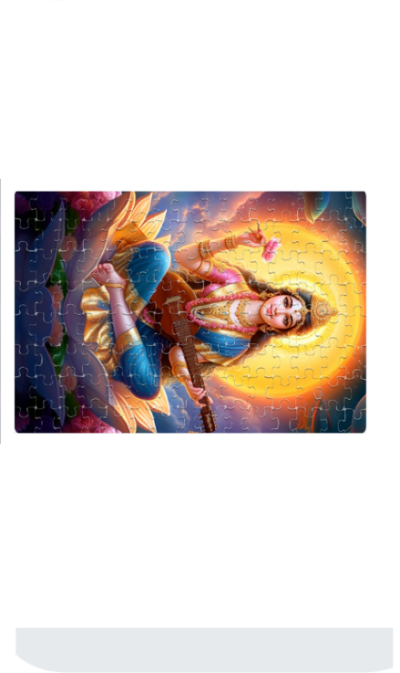 Comics & Books Saraswati Jigsaw Puzzle | A4 Size | 120 pcs