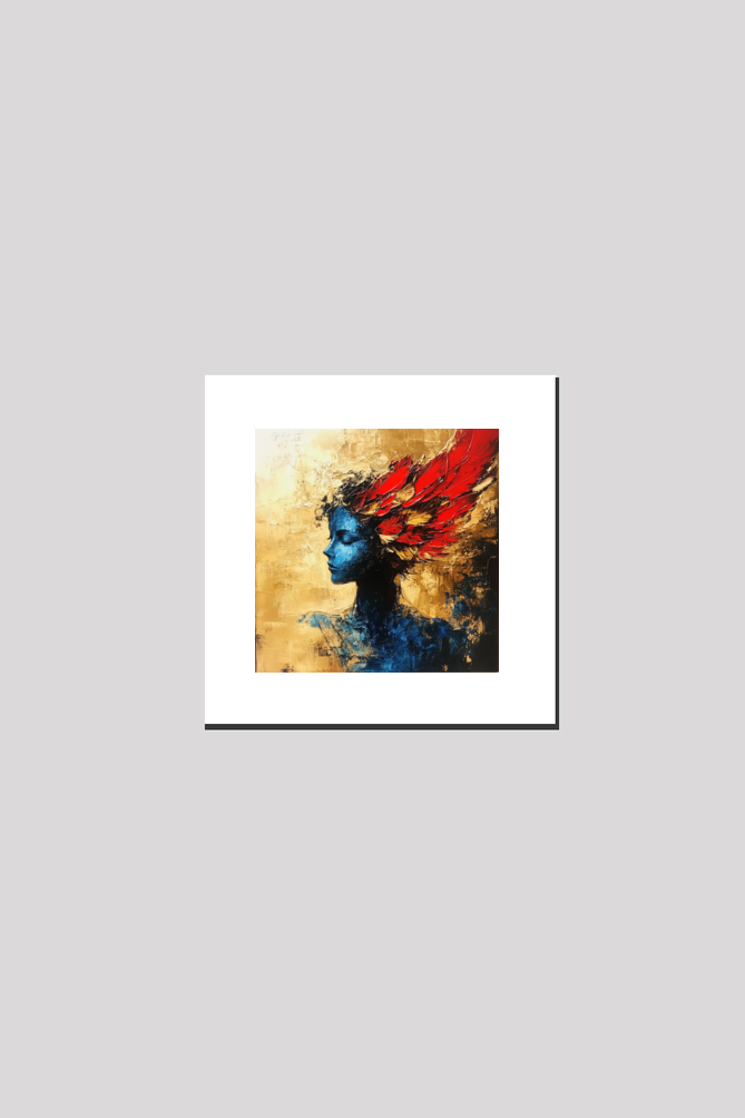 Greek Mythology Oil Painting on Canvas with Frame | Home Decor and Wall Art