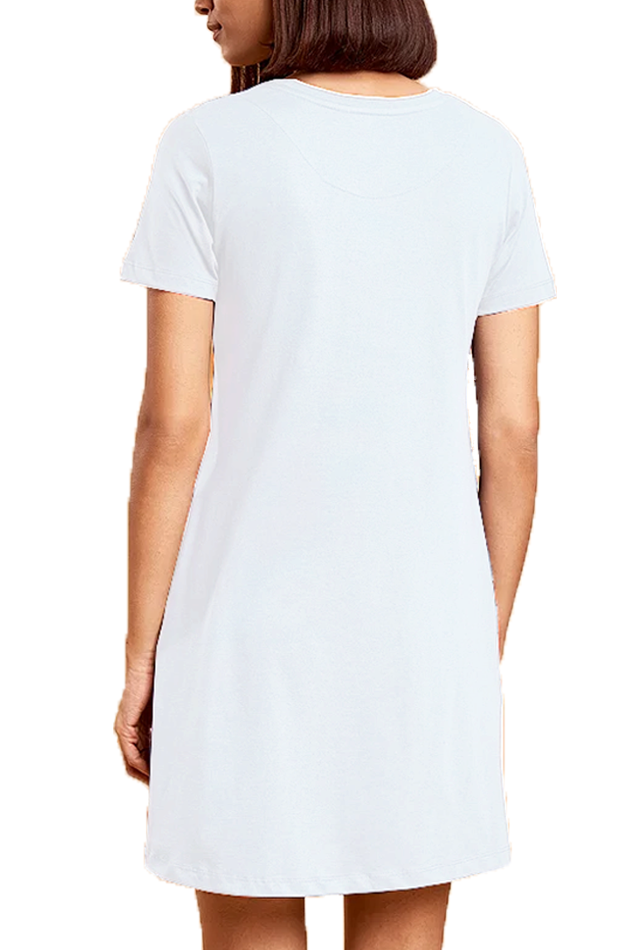 Women's Round Neck T-Shirt Dress Bysken