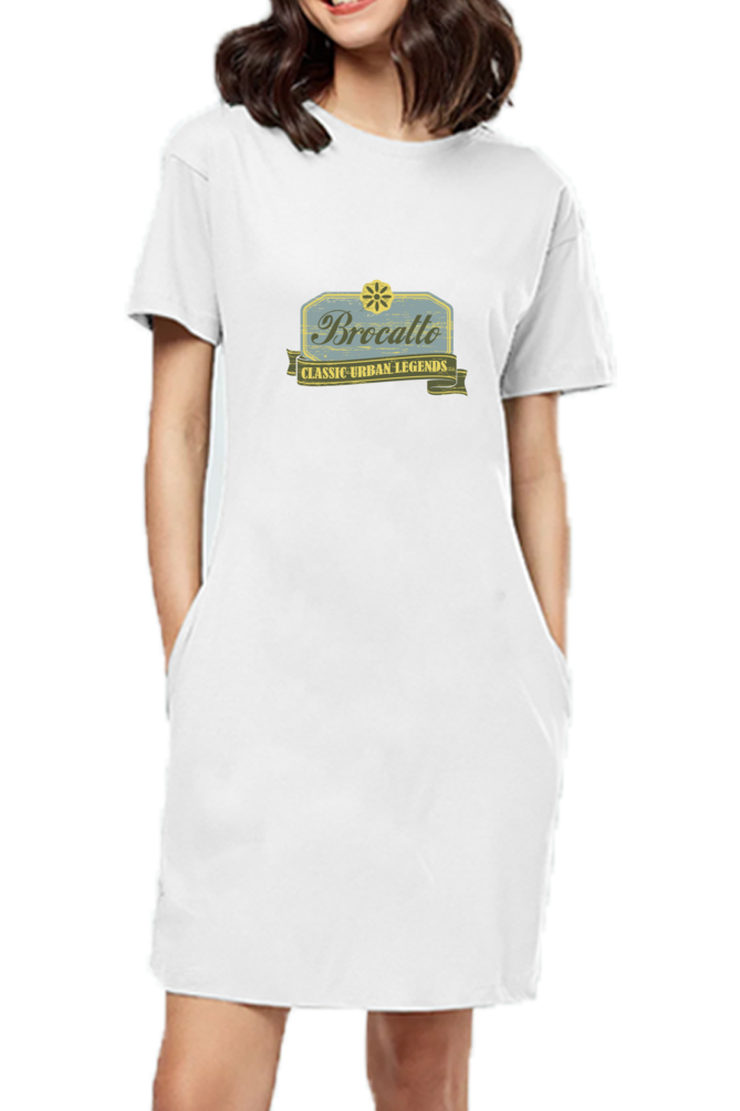 Women's T-Shirt Dress Brocatto