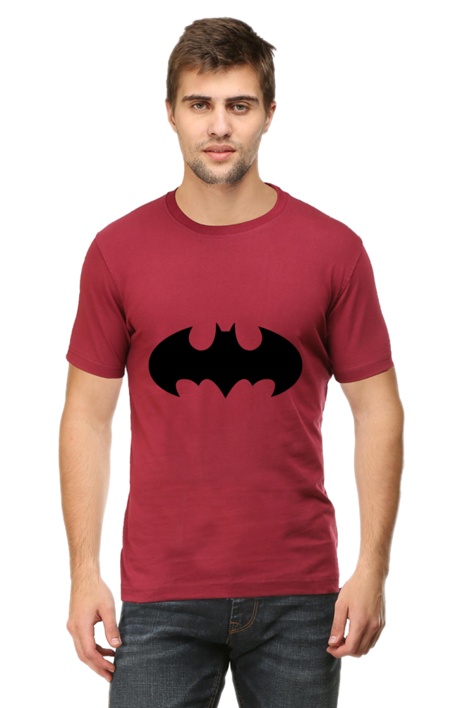 Unisex Round Neck Half Sleeve Superheroes Batman 1 T Shirt