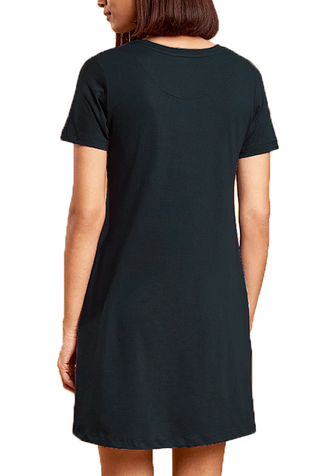 Women's Round NeckT-Shirt Dress Scooter