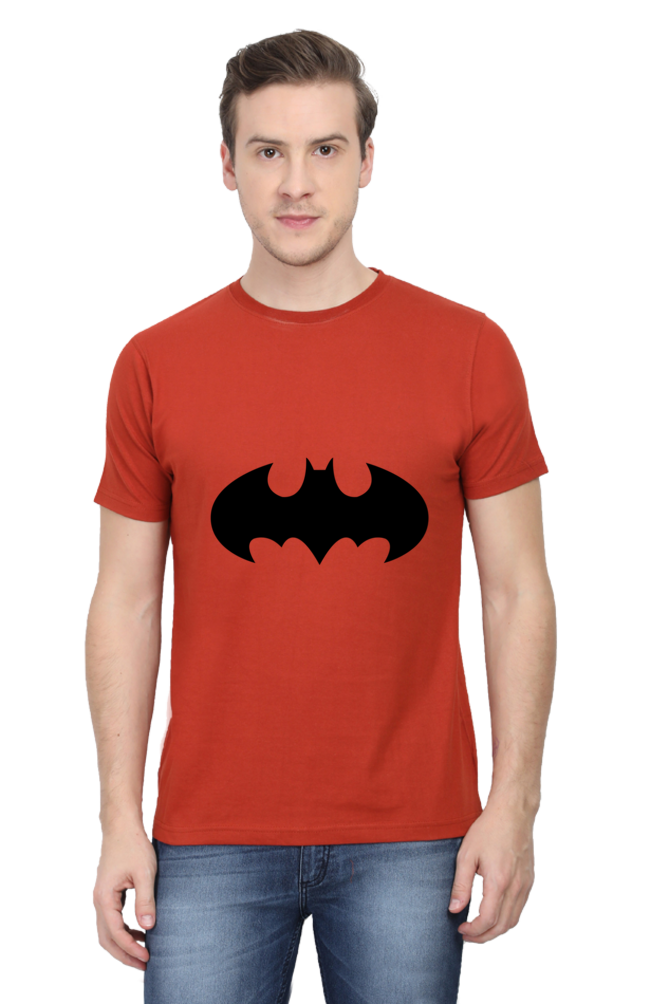 Unisex Round Neck Half Sleeve Superheroes Batman 1 T Shirt