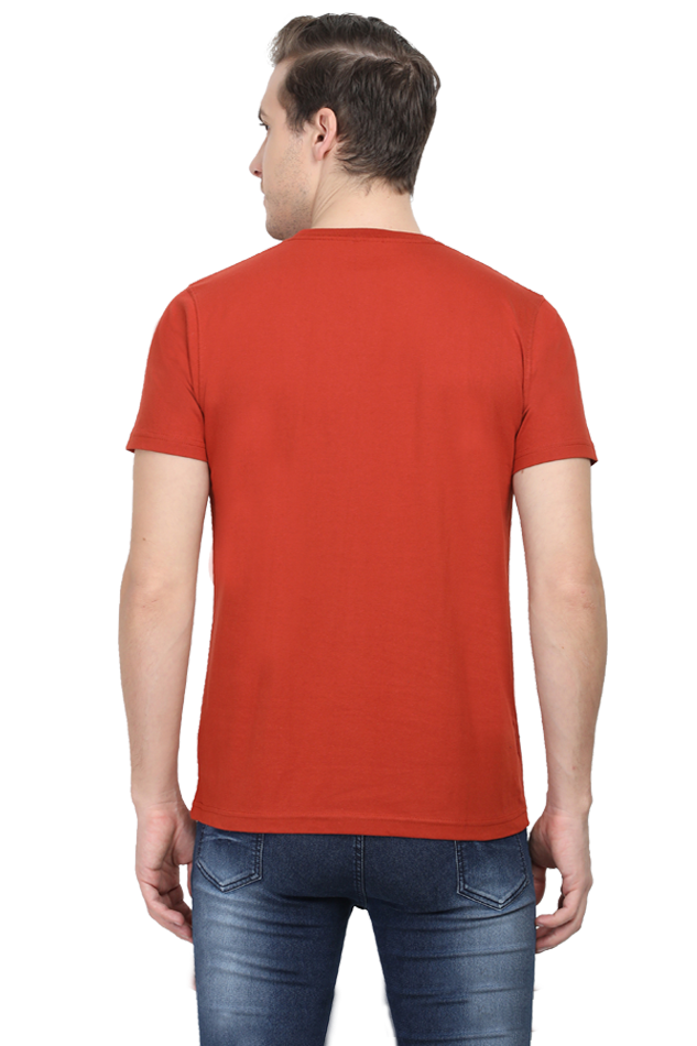 Unisex Round Neck Half Sleeve Retro Have a T Shirt