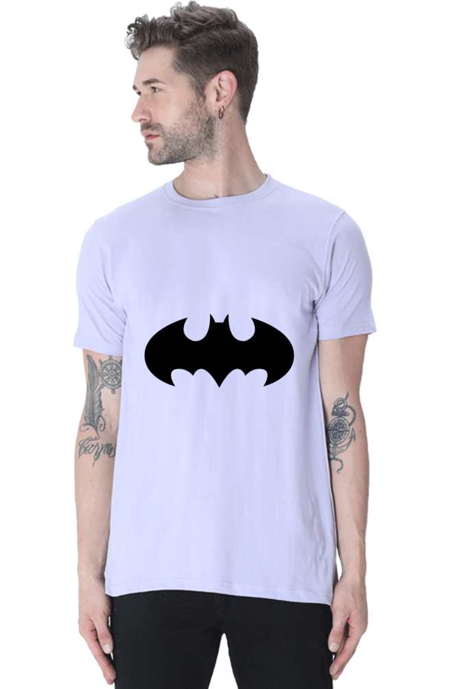 Unisex Round Neck Half Sleeve Superheroes Batman 1 T Shirt