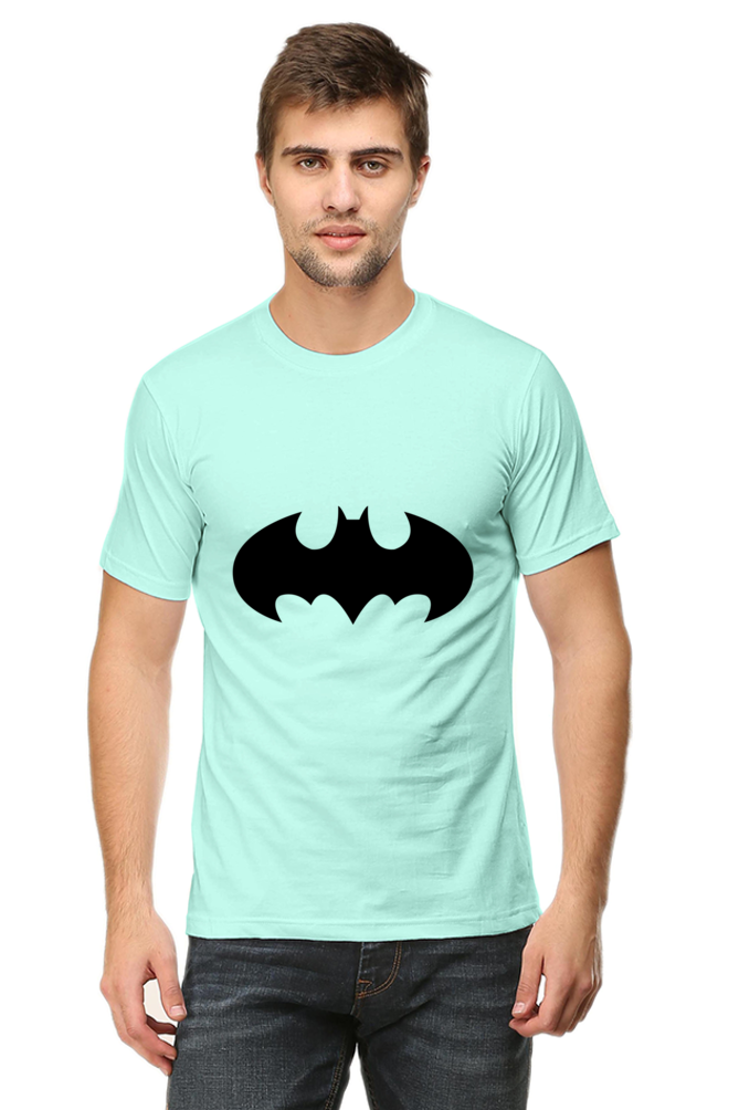 Unisex Round Neck Half Sleeve Superheroes Batman 1 T Shirt