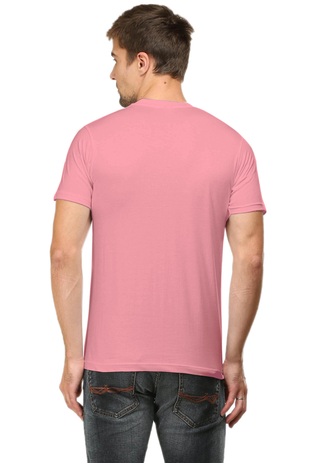 Unisex Round Neck Half Sleeve Rockblues Mule T Shirt