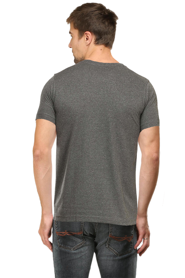 Unisex Round Neck Half Sleeve Retro Have a T Shirt