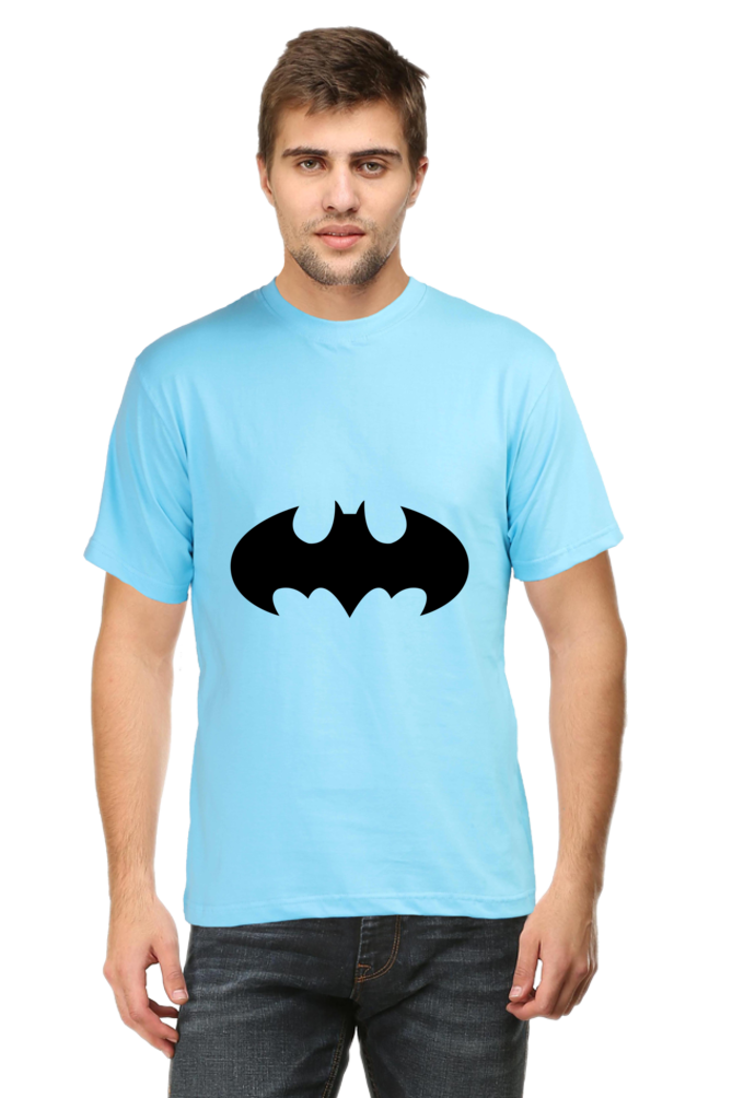 Unisex Round Neck Half Sleeve Superheroes Batman 1 T Shirt