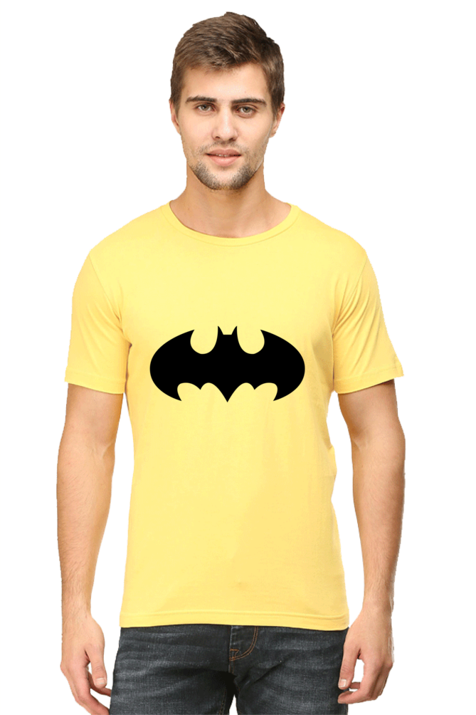 Unisex Round Neck Half Sleeve Superheroes Batman 1 T Shirt