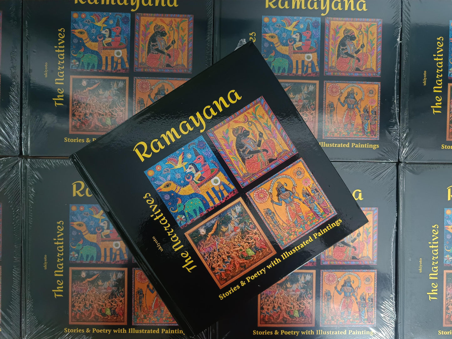 Ramayana The Narratives | Premium Hardbound Illustrated Coffee Table Book