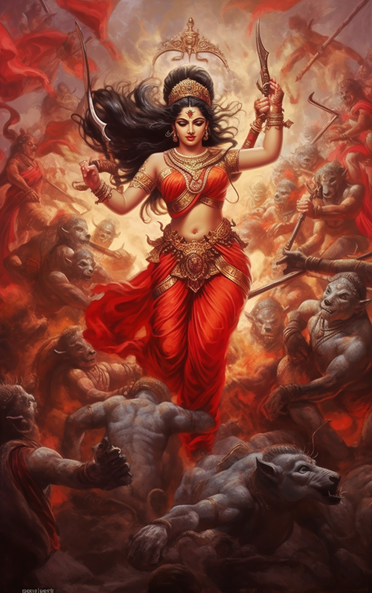 Comics & Books Durga Jigsaw Puzzle | A4 Size | 120 pcs