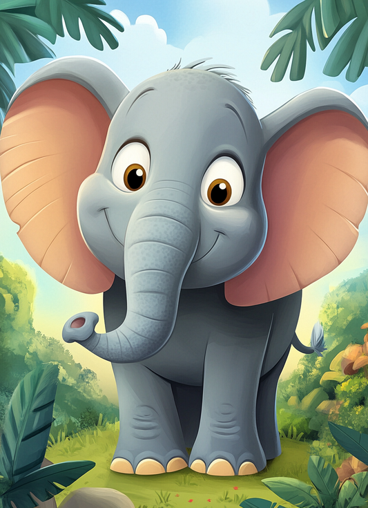 Animals Elephant Jigsaw Puzzle | A4 Size | 120pcs