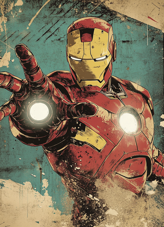 Superheroes Iron Man Jigsaw Puzzle | A4 Size | 120 pcs