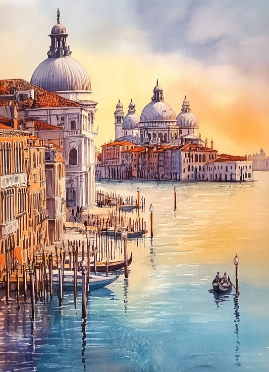 Landmarks Venice 1 Jigsaw Puzzle | A4 Size | 120 pcs